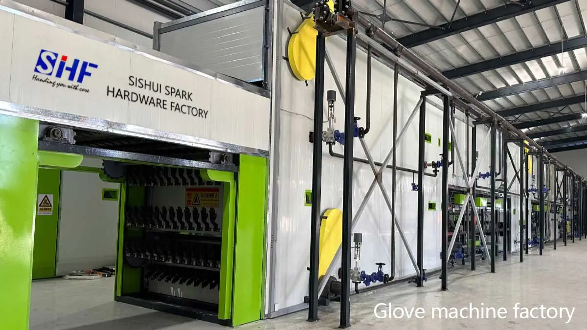 NBR/NR GLOVE DIPPING PRODUCTION LINE